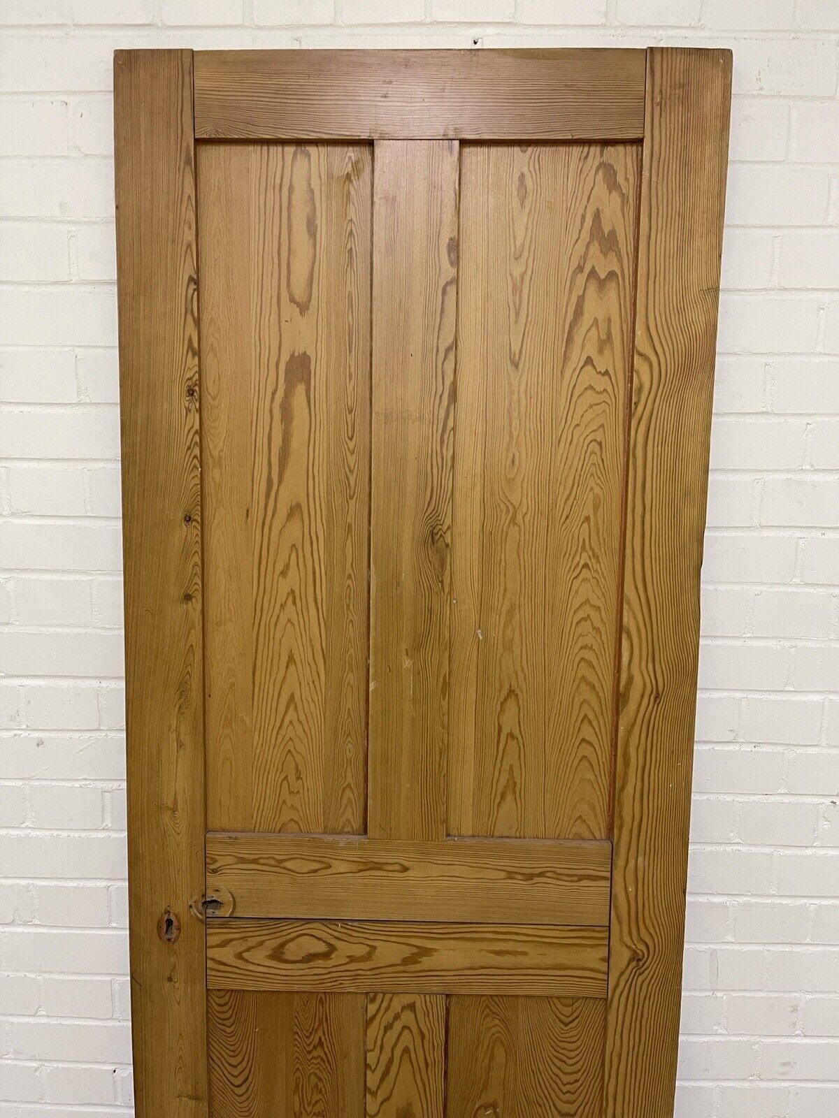 Original Vintage Reclaimed Victorian Pine Internal 4 panel Door 1965 x 755mm