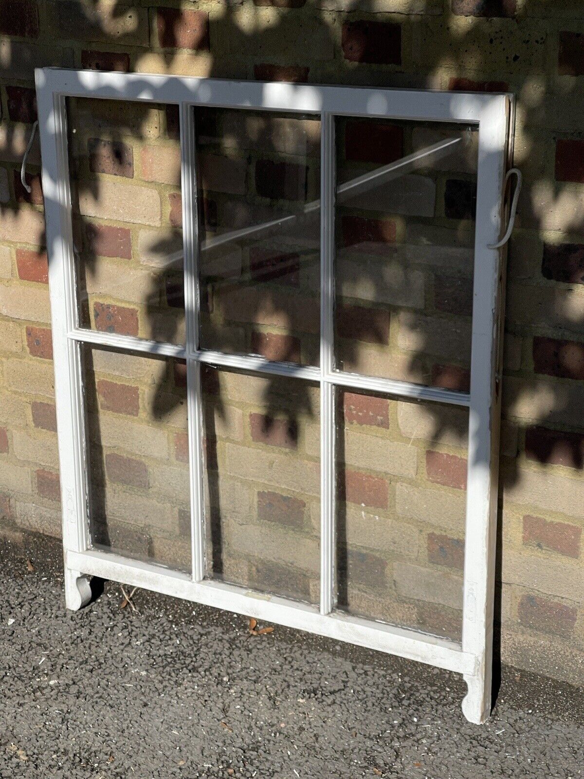 Reclaimed Old Georgian 6 Panel Wooden Window 1035mm x 880mm