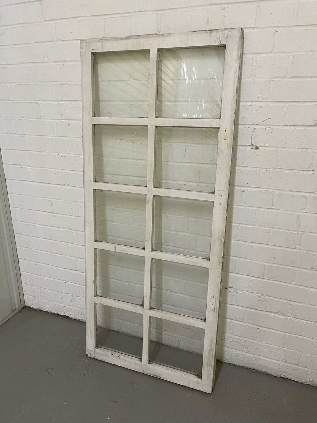 Modern Georgian 10 Panel Wooden Window 605 x 1380mm