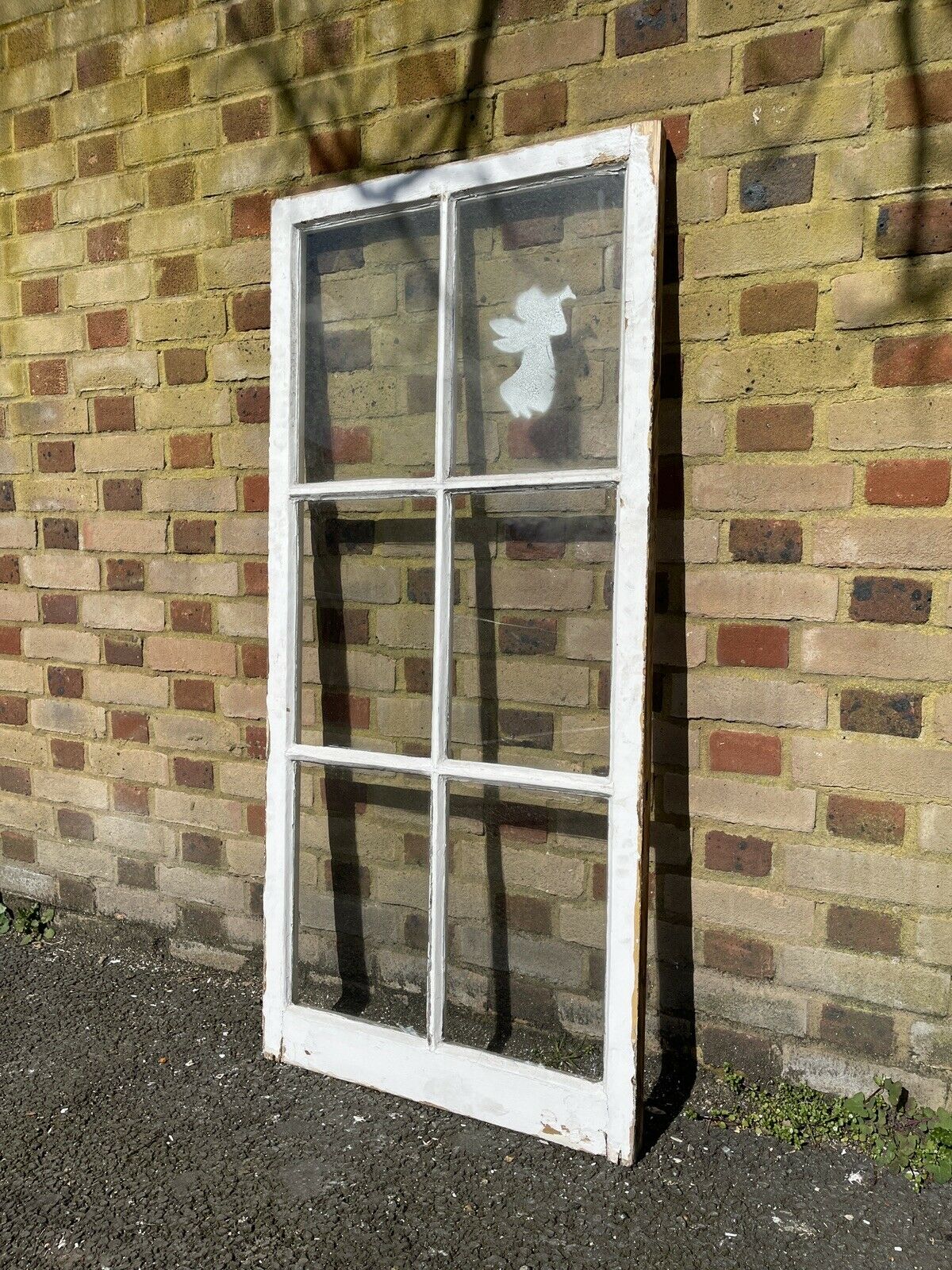 Reclaimed Old Georgian 6 Panel Wooden Window