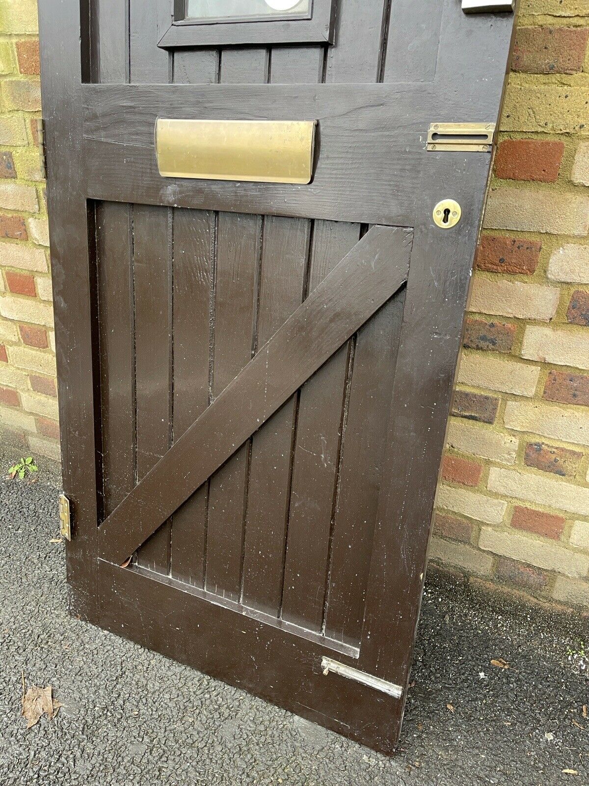 Reclaimed Wooden Panel External Front Door 1985 x 805mm