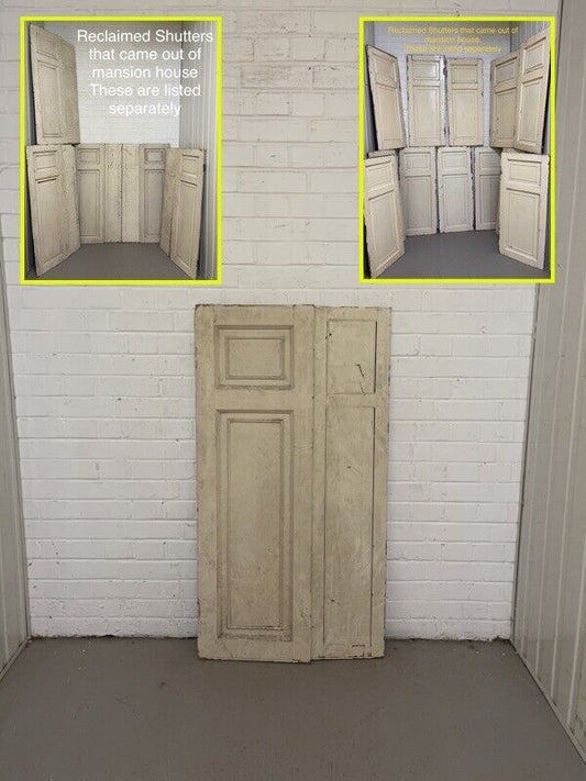 Reclaimed Antique Wooden Window Shutters 1245 x 660 or 640mm