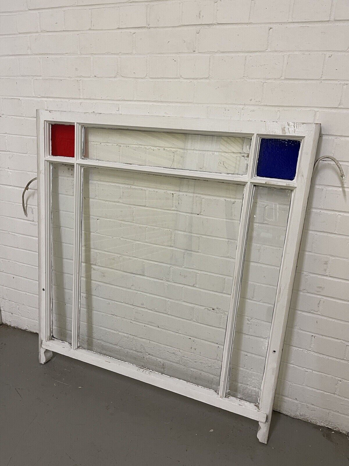 Reclaimed Old Edwardian 6 Panel Wooden Panel Sash Window 1115 x 1040mm