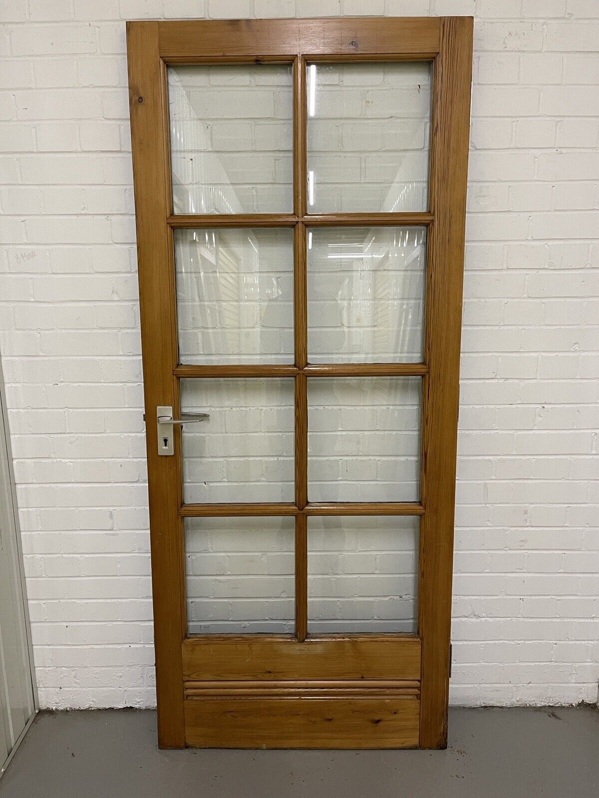 Reclaimed Georgian Wooden Panel External Side Back Door 1990 x 855mm