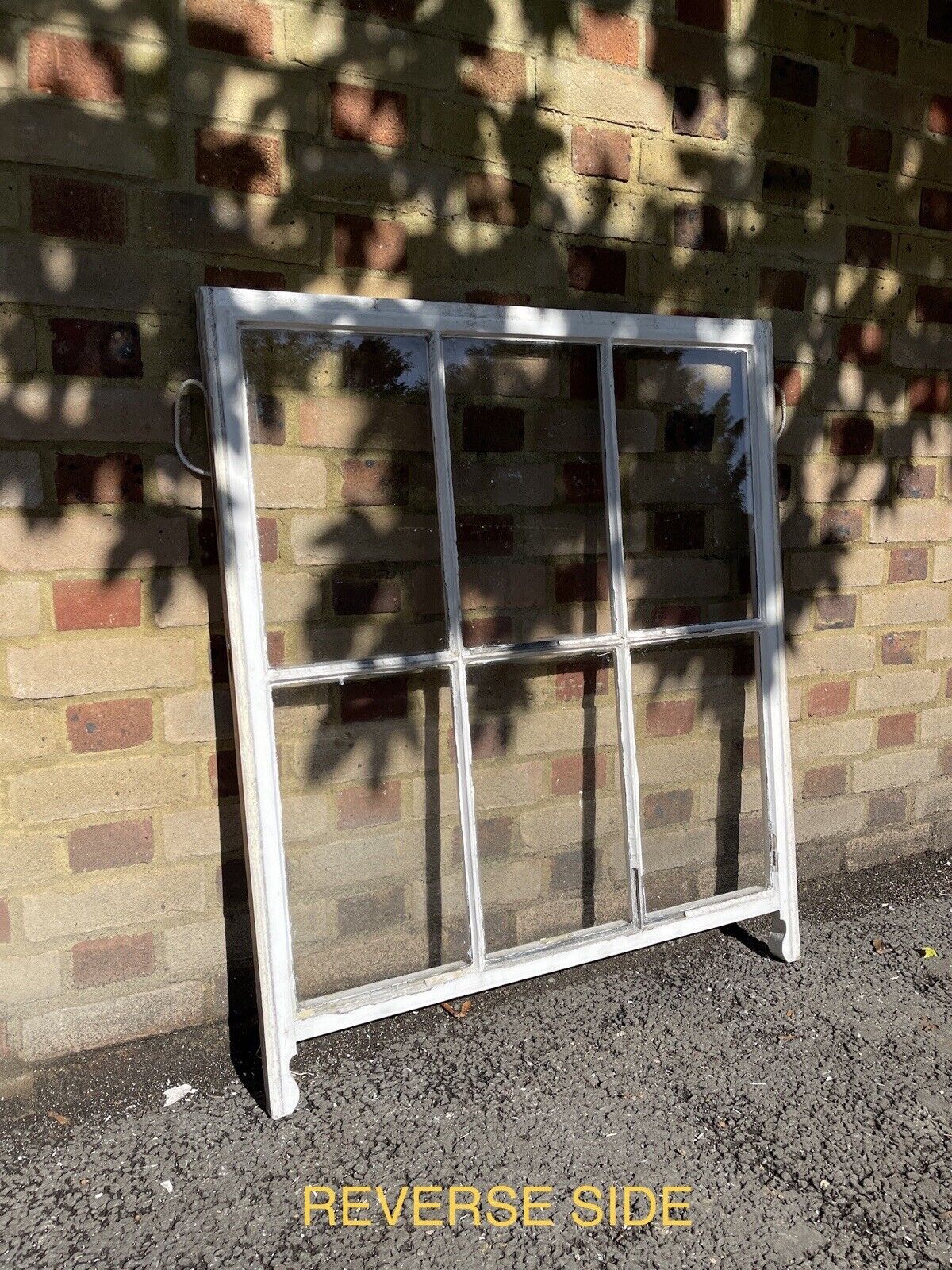 Reclaimed Old Georgian 6 Panel Wooden Window 1035mm x 880mm