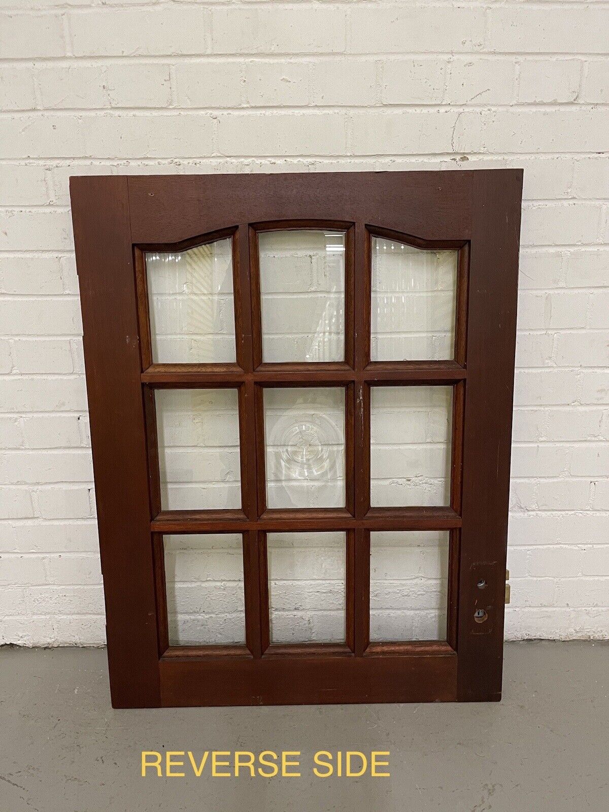 Solid Hardwood External Glass panel Stable Door 1960 X 765mm