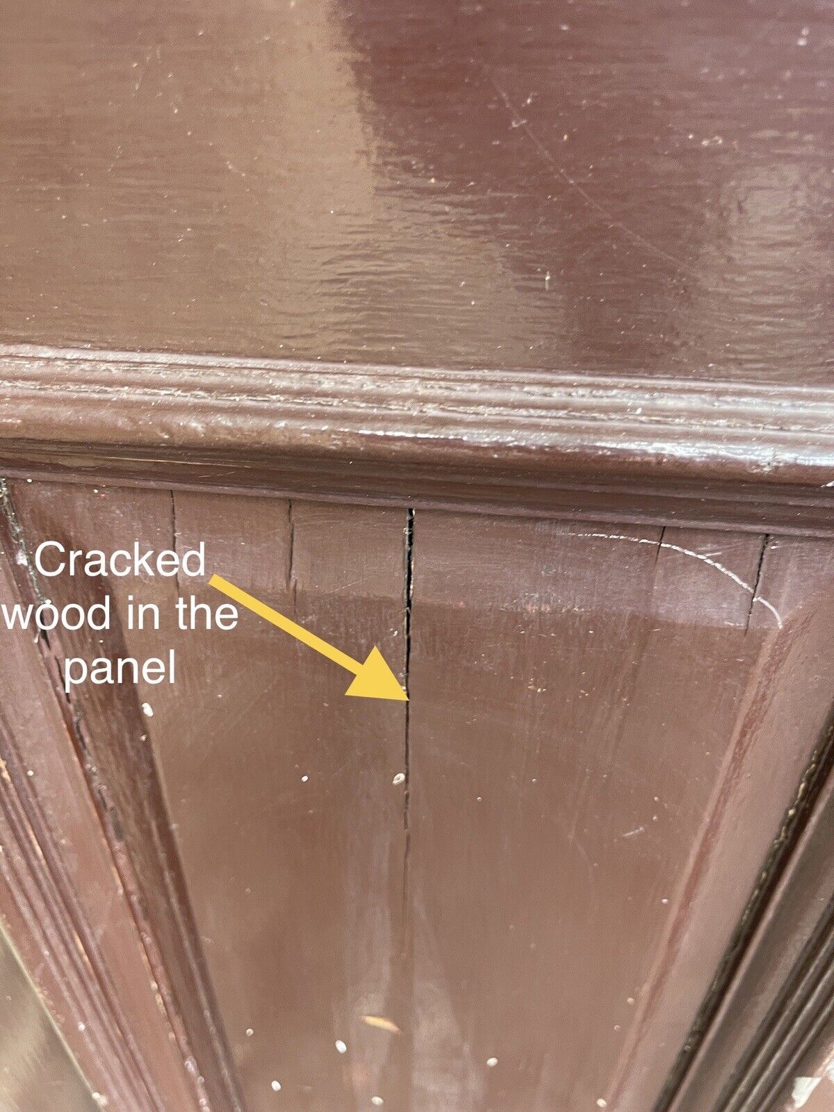 Modern Reclaimed Victorian Edwardian Wooden Panel Front Door 1965 x 833mm