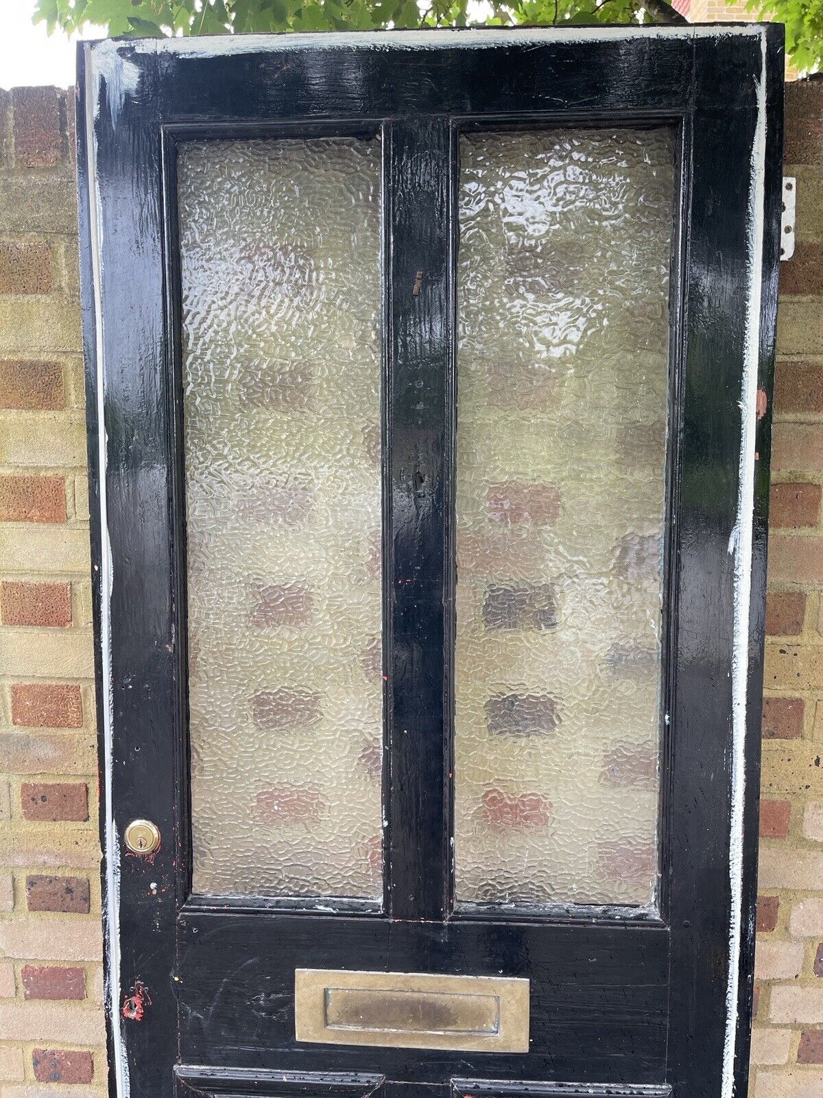 Reclaimed Victorian Wooden Panel External Front Door 2063 x 860mm