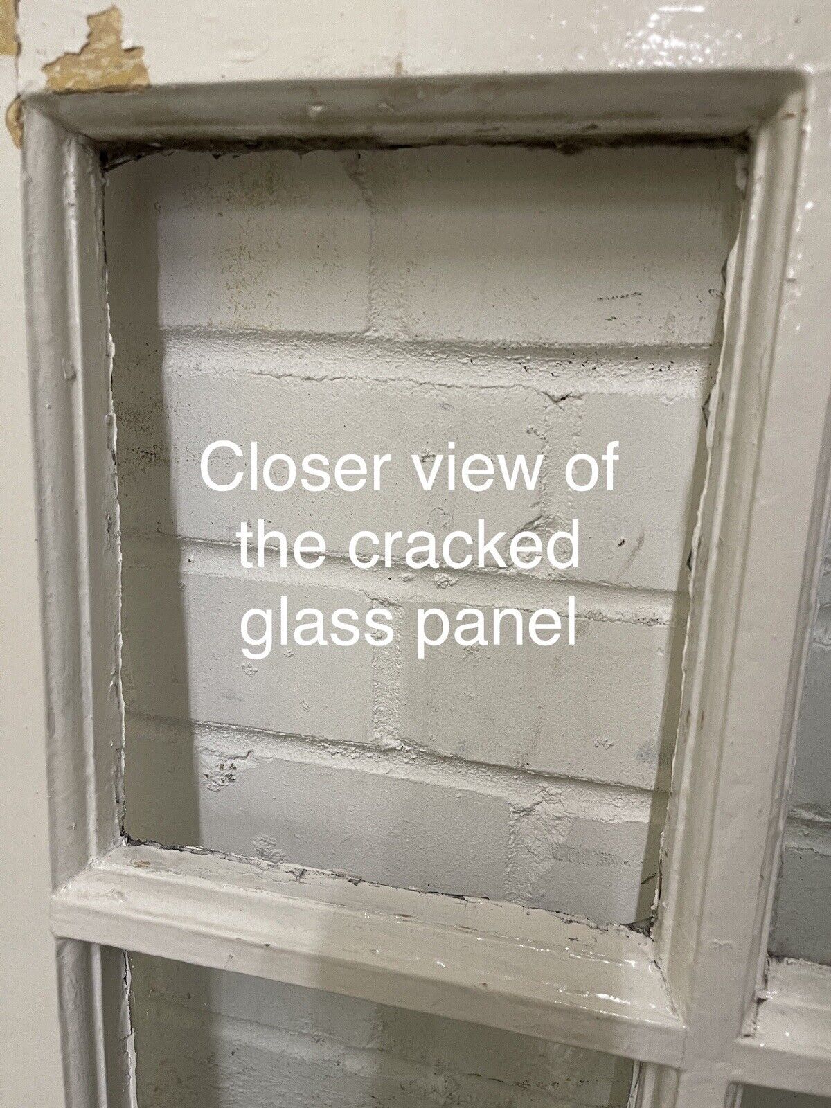 Reclaimed Old Georgian 4 Panel Wooden Window 495 x 585mm