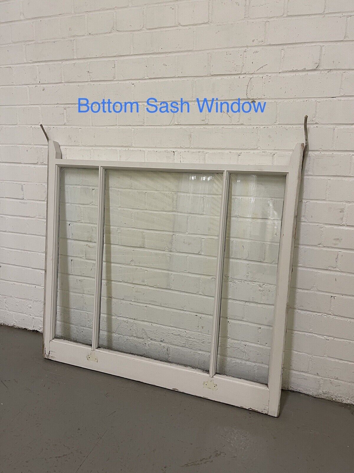 Pair Of Reclaimed Edwardian Arch Wooden Panel Sash Window 935x865 940x873