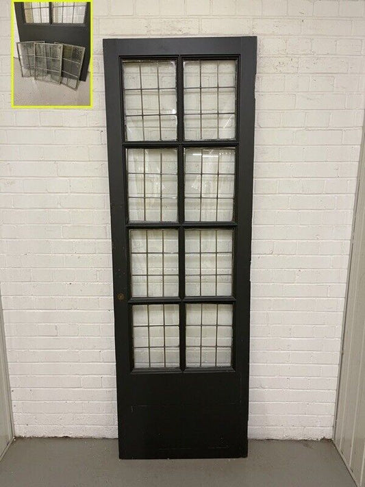 Reclaimed Art Deco Leaded Glass Arts Craft Internal Door 2055 or 2065 x 677mm