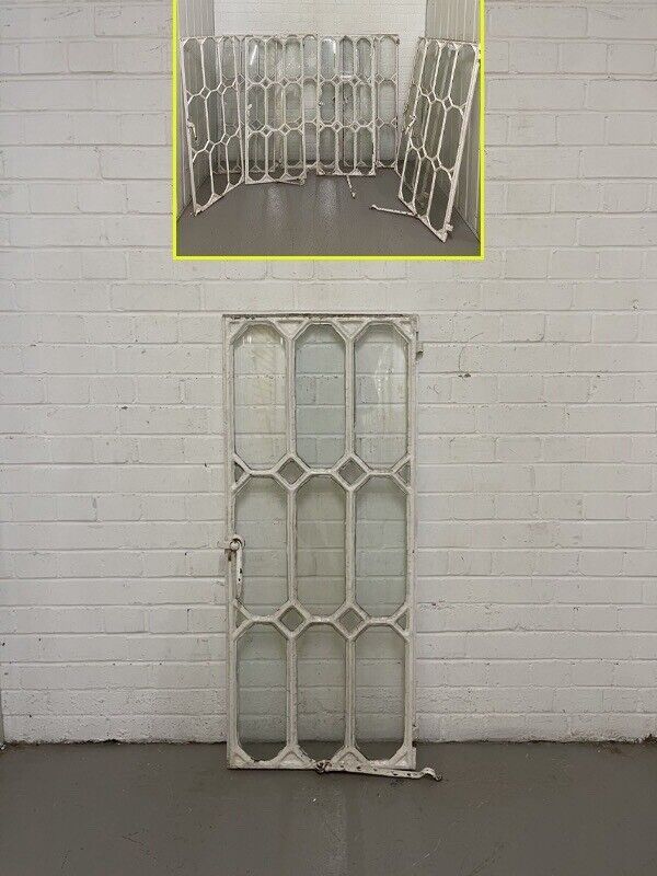 Reclaimed Art and Crafts Cast Iron Crittall Crittal Windows 1150 x 480mm