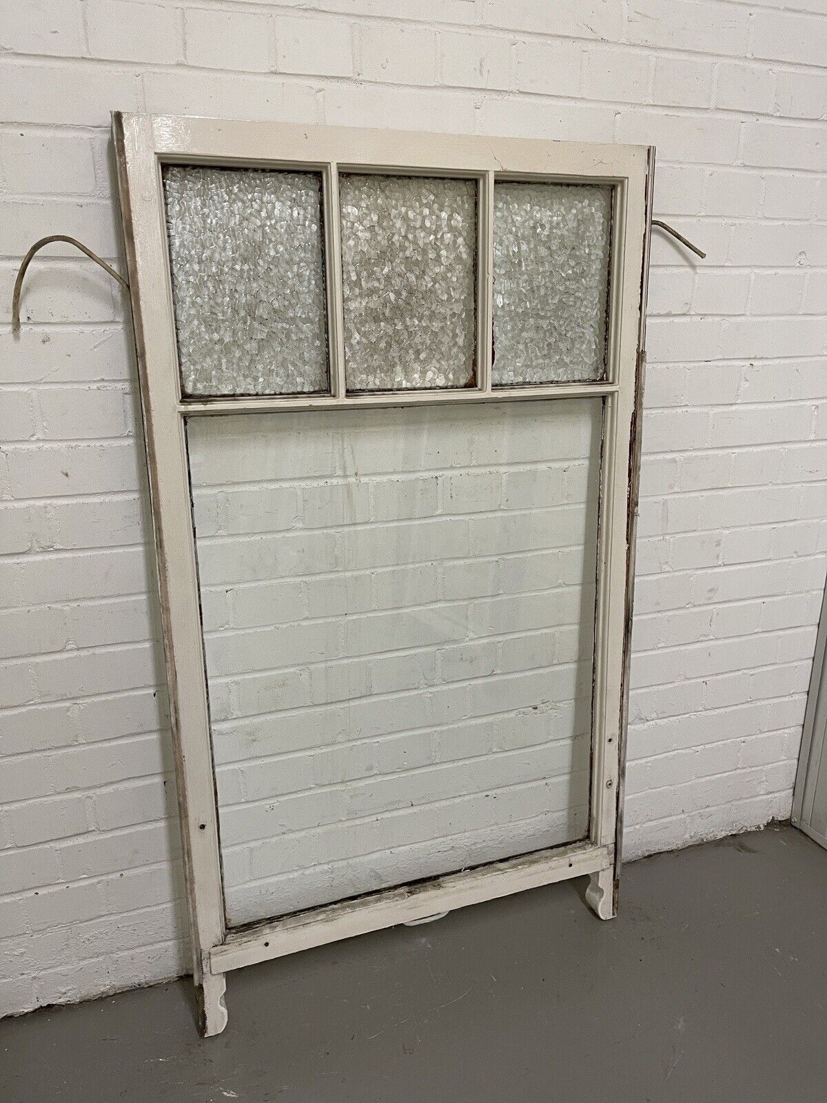 Reclaimed Old Georgian 4 Panel Wooden Window 760mm x 1320mm