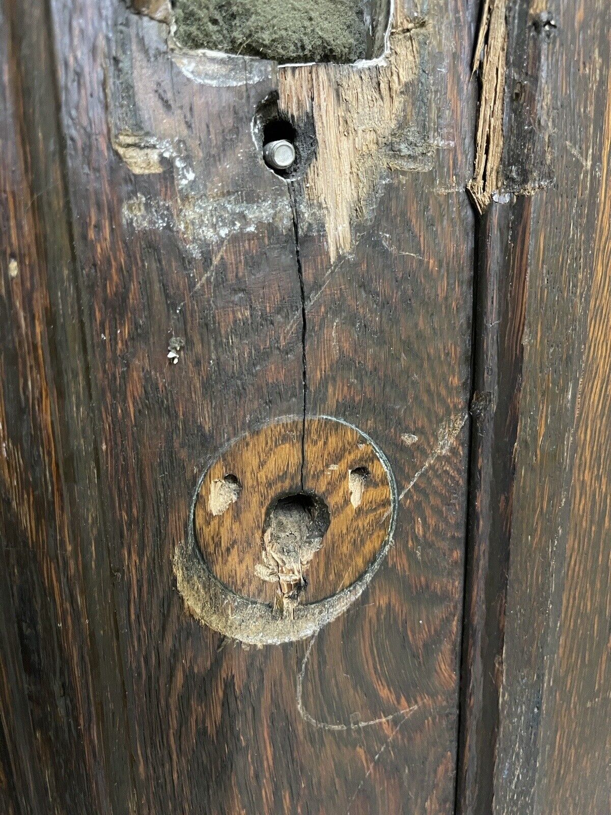 Reclaimed Old Oak Wooden Front Door 2030 x 805mm