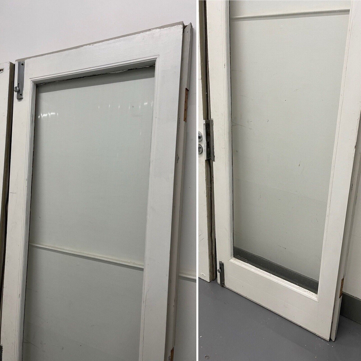 Solid Wood Double Glazed Bifold Sliding  External Doors NO FRAME 2175 x 2883mm