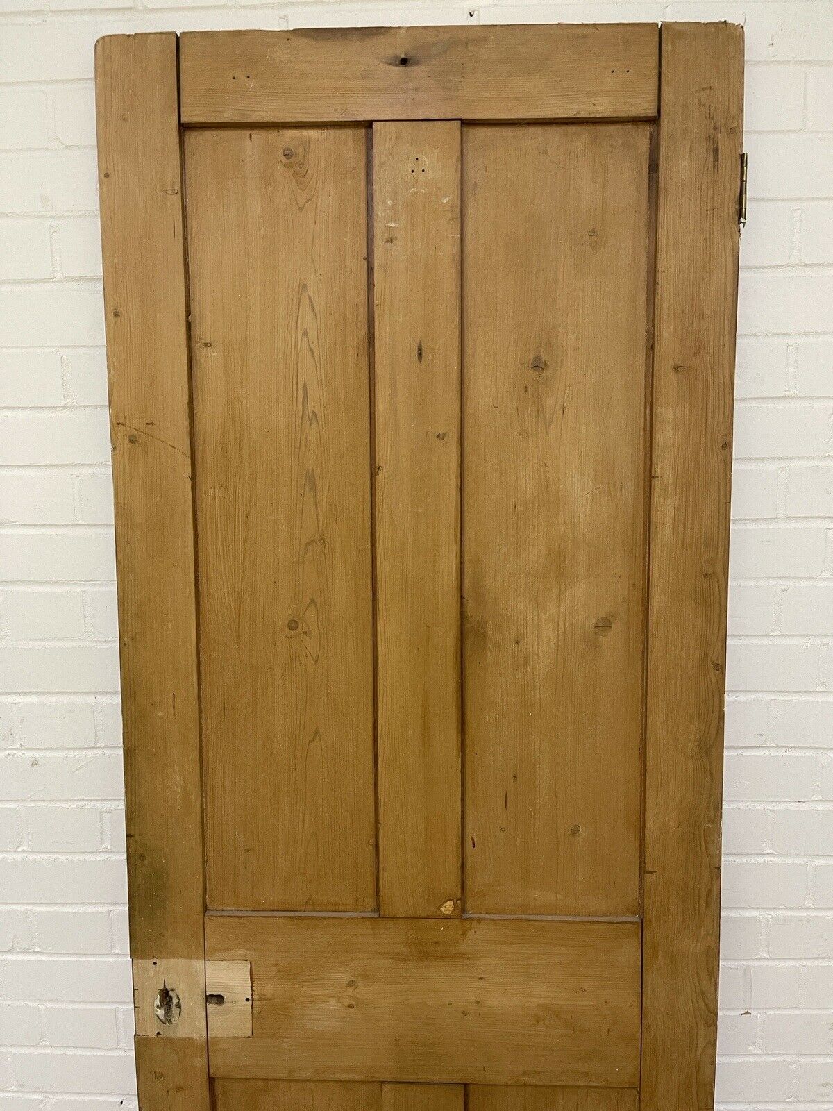 Original Vintage Reclaimed Victorian Pine Internal 4 panel Door 1960 x 755mm
