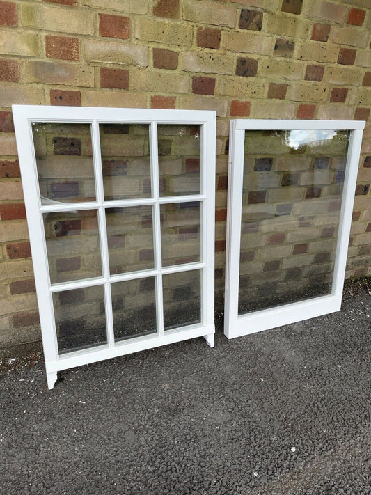 Modern Georgian Bar Double Glazed Matching Wooden Sash Windows Top and Bottom