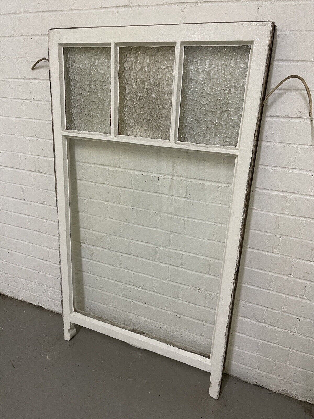 Reclaimed Old Georgian 4 Panel Wooden Window 760mm x 1320mm