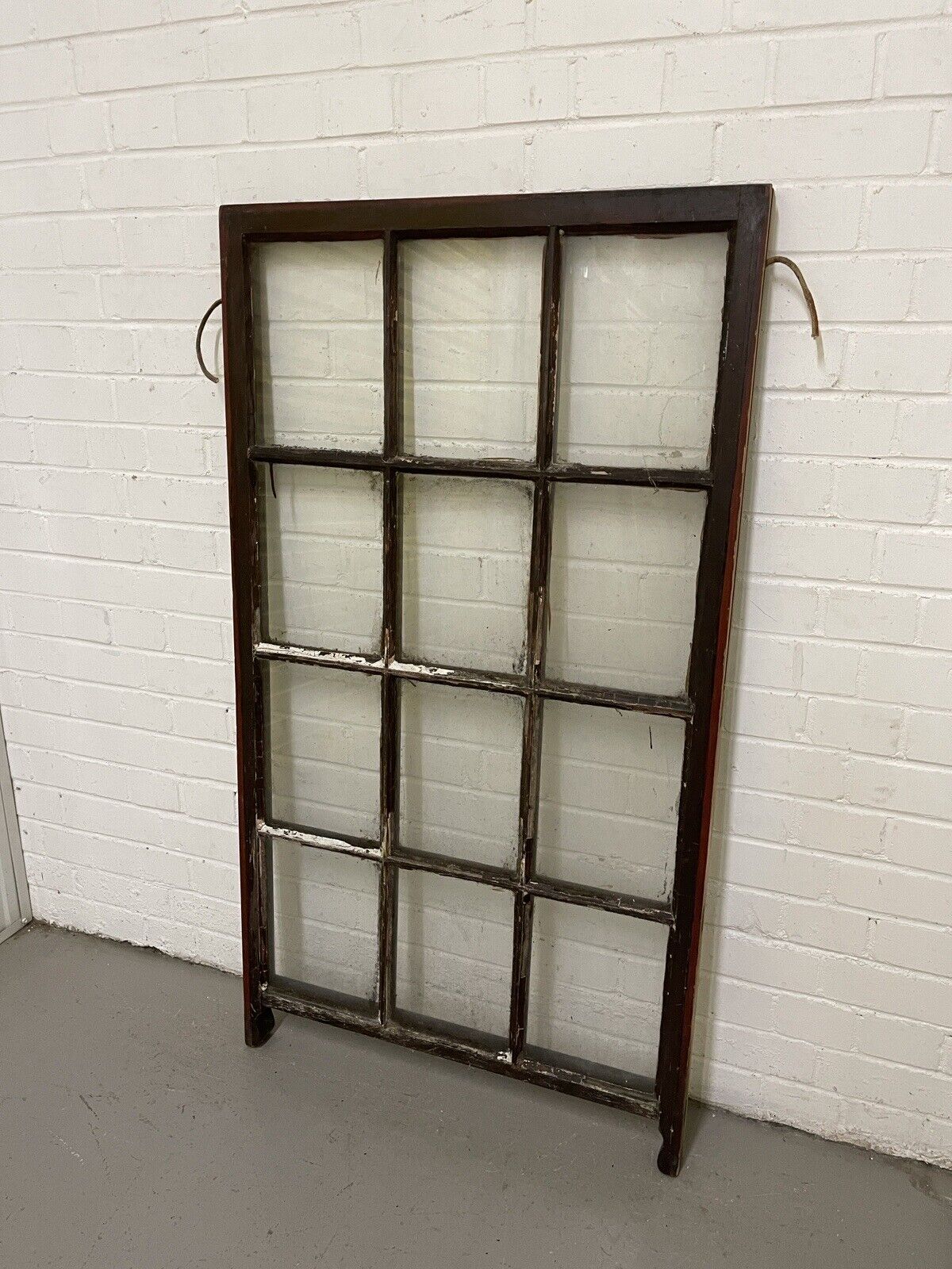 Reclaimed Old Georgian 12 Panel Wooden Window 720 x 1308mm