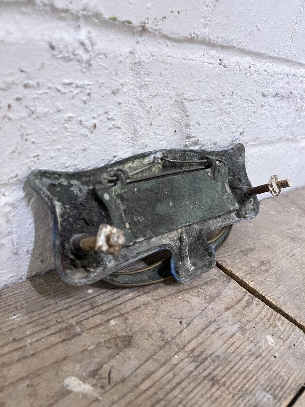 Reclaimed Vintage Brass Letterbox Letter Box PostBox