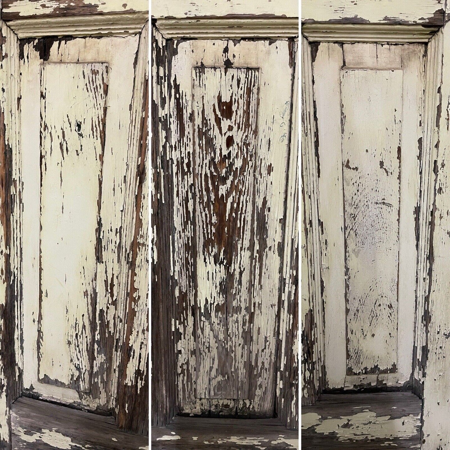 Reclaimed Victorian Edwardian Wooden Panel Front Door 2020 x 805mm