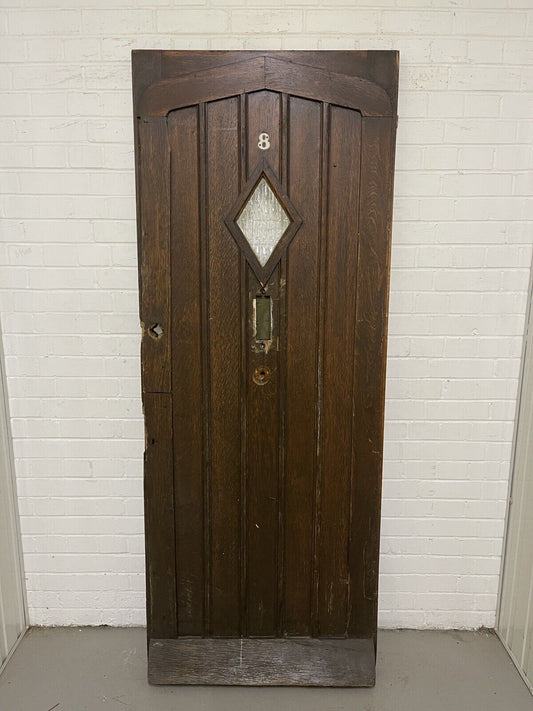 Reclaimed Old Oak Wooden Front Door 2030 x 805mm