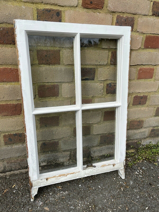 Reclaimed Old Georgian 4 Panel Wooden Window