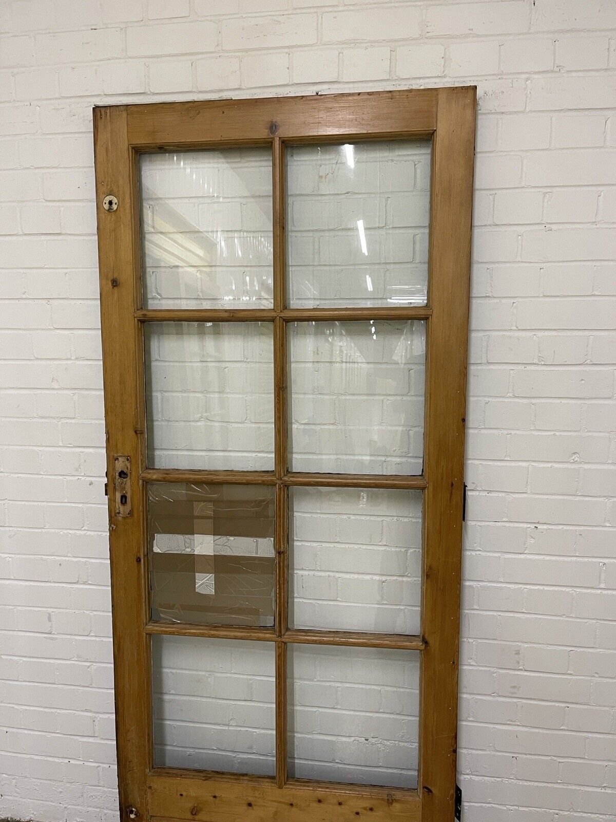Reclaimed Georgian Wooden Panel External Side Back Door 1965 x 855mm