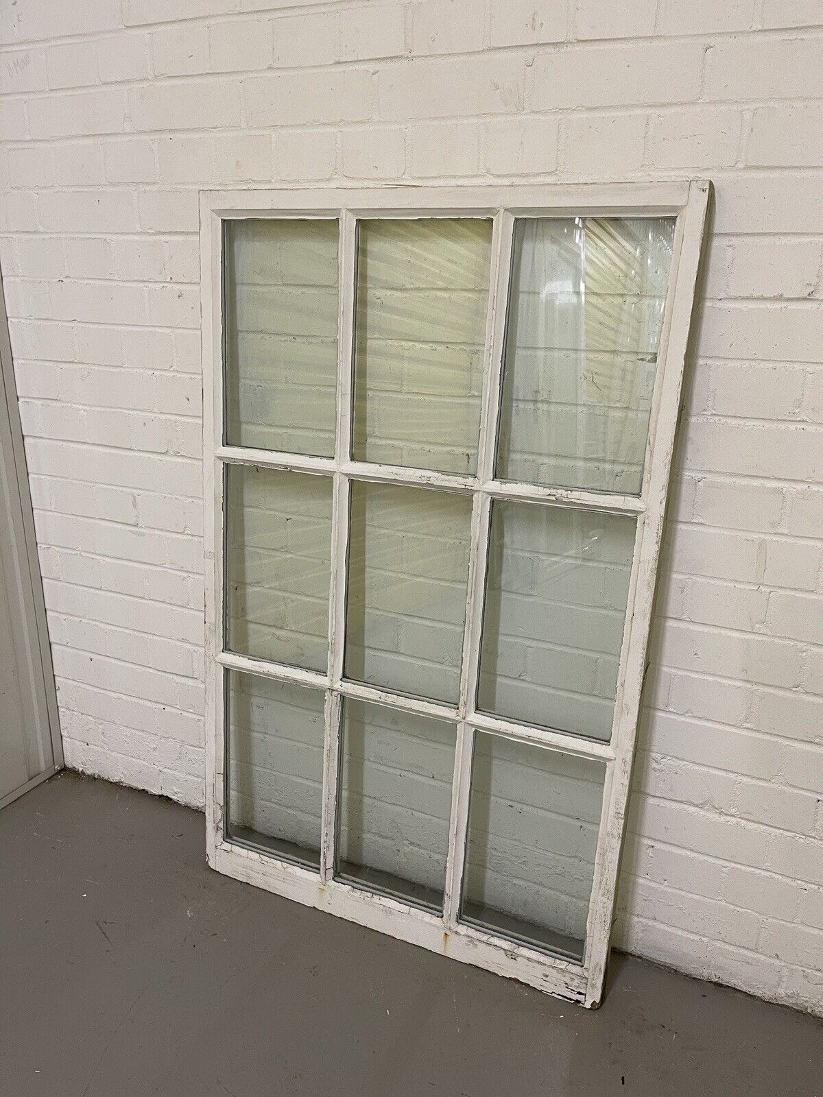 Modern Double Glazed Georgian 9 Panel Wooden Window 770 x 1217mm