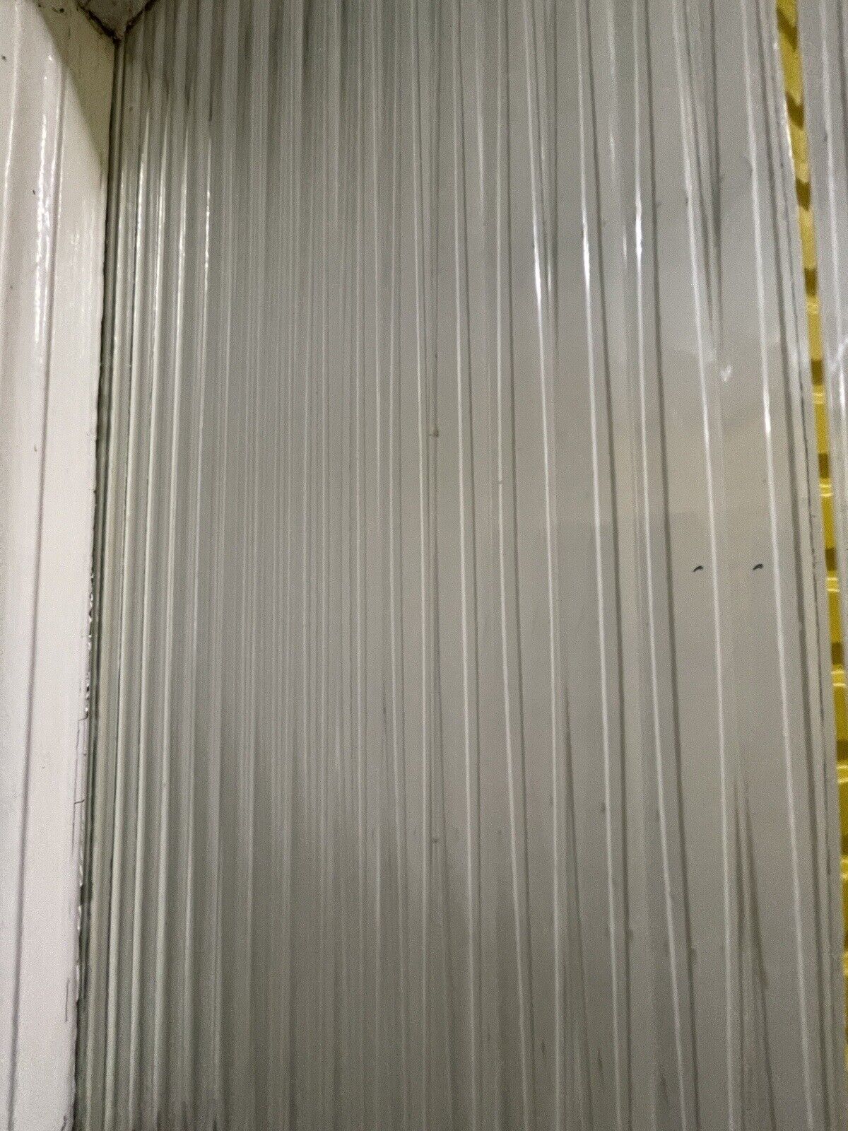 Reclaimed  Reeded Glass Internal Or External Door 1975 x 682mm